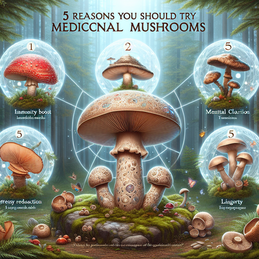 5 Reasons You Should Try Medicinal Mushrooms