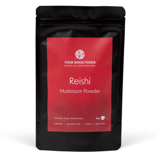 Reishi mushroom powder is good for your energy, sleep and focus.